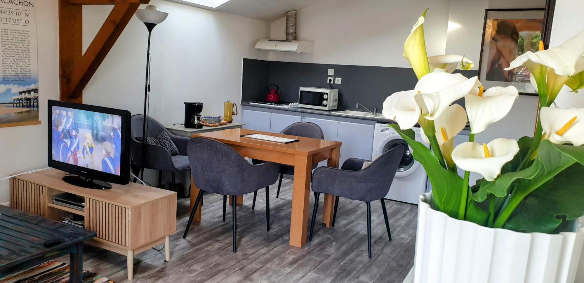 Chambres Du Petit Bonheur Biscarrosse Bagian luar foto